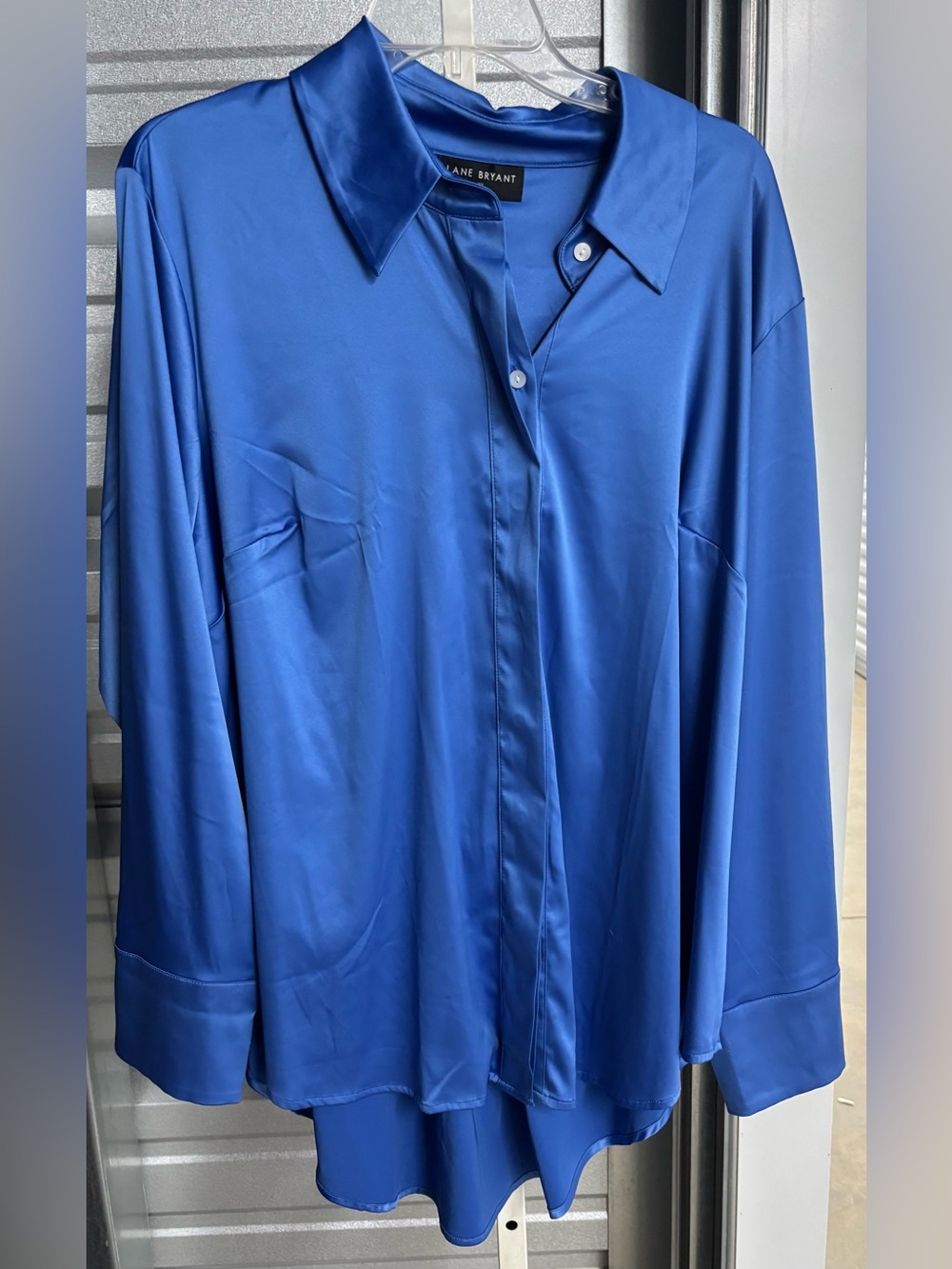 Satin sleep top
